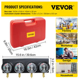 Gardening Tools: VEVOR Fuel Vacuum Carburetor Synchronize Tool Kit Fuel Vacuum Carburetor Synchronizer carb sync Gauge Set with Rubber Hose
