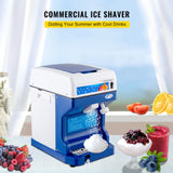 Toasters & Grills: VEVOR Ice Shaver 265LBS/Hour Snow Cone Frozen Ice Shaving Slushie Dessert Maker Stainless Steel Food Grade for Kitchen Home Bars