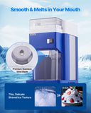 Vibration Exercise Machines: VEVOR Commercial Ice Shaver Machine, 1.91QT /1.8L Large Electric Snow Cone Machine, Fine & Fluffy with 300W Motor, Stainless Steel Blades, Shaved Ice Maker for Dessert Shop Home Party Restaurant, Blue