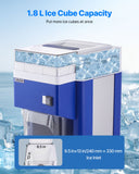 Vibration Exercise Machines: VEVOR Commercial Ice Shaver Machine, 1.91QT /1.8L Large Electric Snow Cone Machine, Fine & Fluffy with 300W Motor, Stainless Steel Blades, Shaved Ice Maker for Dessert Shop Home Party Restaurant, Blue