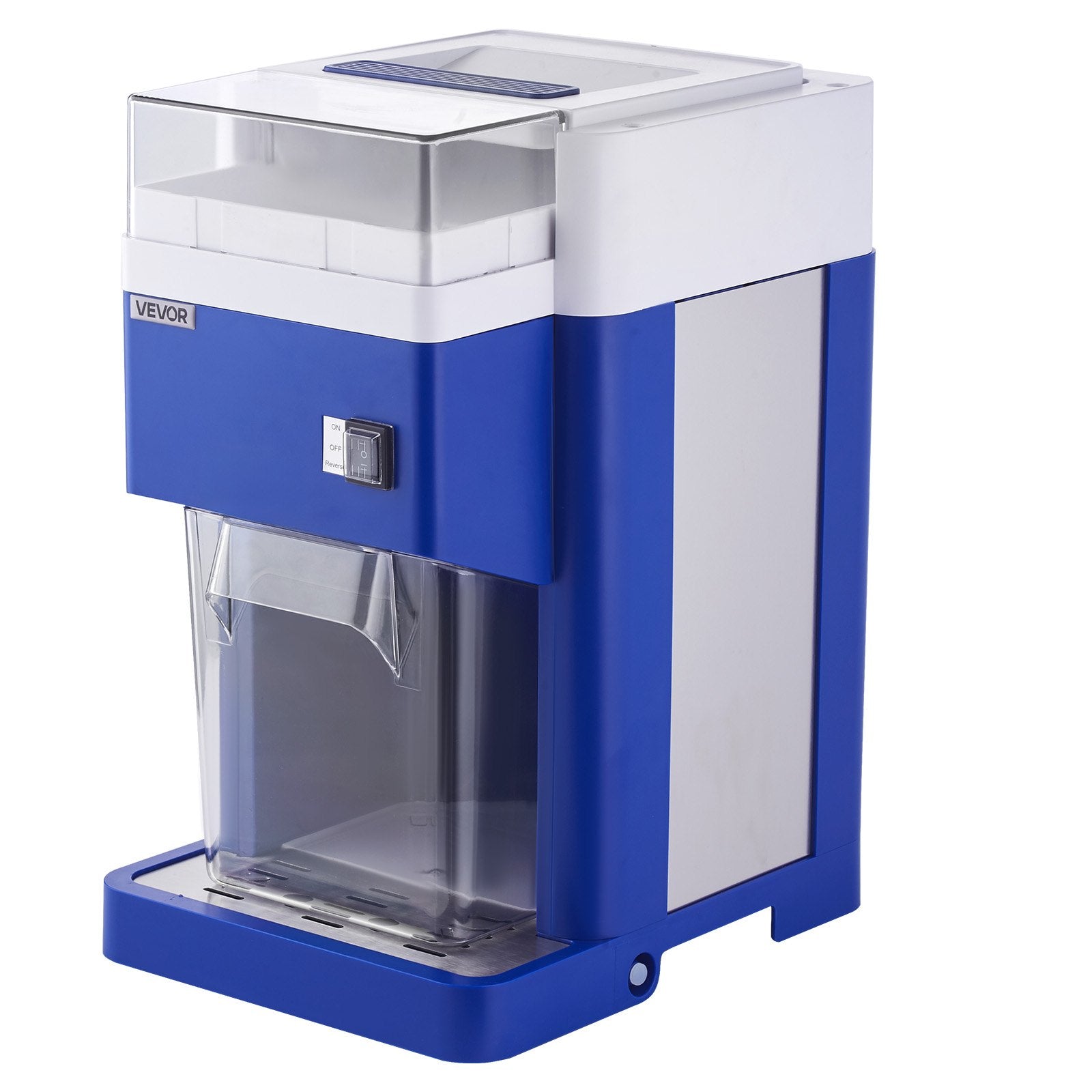 Commercial Ice Shaver Machine, 1.91QT /1.8L Large Electric Snow Cone Machine, Fine & Fluffy with 300W Motor, Stainless Steel Blades, Shaved Ice Maker for Dessert Shop Home Party Restaurant, Blue