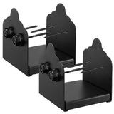 Pet Medical Collars: VEVOR 6x6 Post Base 2 Pcs, Inner Size 5.9x5.55 inch / 150x141 mm Post Brackets, Heavy Duty Carbon Steel Decking Posts, Wood Posts Brackets for Pavilion Deck Railing Support Deck Base Plate, Black