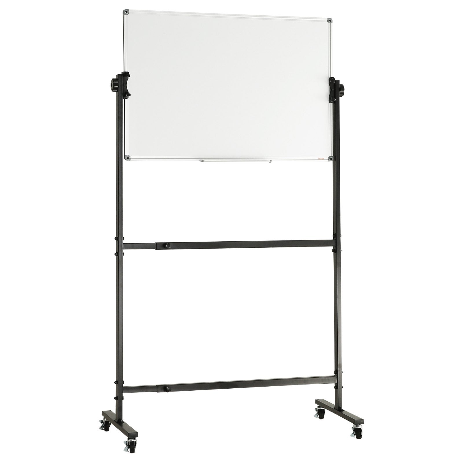 Building Toys: VEVOR 91.5x61cm Rolling Magnetic Whiteboard, Double-sided Mobile Whiteboard, Adjustable Height Dry Erase Board with Wheels, 1 Magnetic Erase & 3 Dry Erase Markers & Movable Tray Office, School