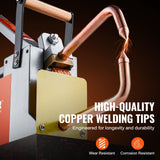 Tool Sockets: VEVOR Portable Spot Welder, 1/8-inch Thick Spot Welder Machine with 8KVA Input Capacity, Handheld Welding Tip Gun Metal Sheet Spot Welding Machine for Carbon Steel, Aluminum Sheet