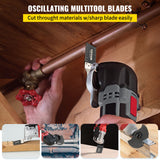 Tool Blades: VEVOR Oscillating Multi Tool Saw Blades Multi Tool Blades 50PCS for Wood Metal