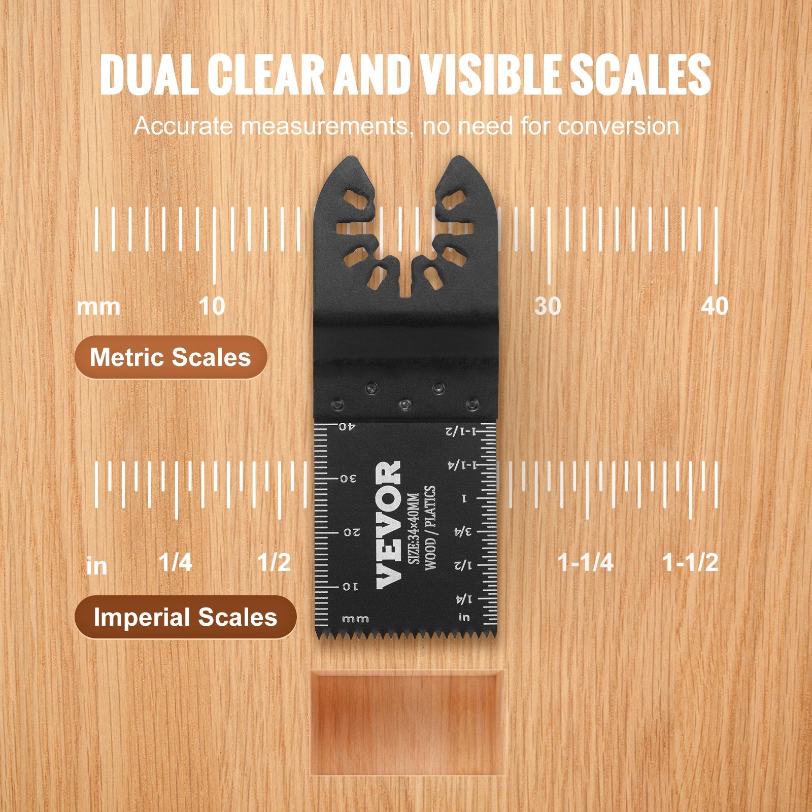Saw Accessories: VEVOR 50PCS Oscillating Saw Blades, Universal Quick Release Oscillating Saw Blades, Multitool Tool Blades for Wood Plastic Aluminum, Fit Dewalt Bosch Milwaukee Hitachi Chicago Craftsman