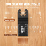 Saw Accessories: VEVOR 50PCS Oscillating Saw Blades, Universal Quick Release Oscillating Saw Blades, Multitool Tool Blades for Wood Plastic Aluminum, Fit Dewalt Bosch Milwaukee Hitachi Chicago Craftsman