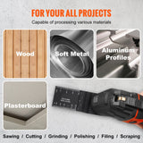 Saw Accessories: VEVOR 50PCS Oscillating Saw Blades, Universal Quick Release Oscillating Saw Blades, Multitool Tool Blades for Wood Plastic Aluminum, Fit Dewalt Bosch Milwaukee Hitachi Chicago Craftsman