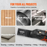 Saw Accessories: VEVOR 30PCS Multi Tool Blades Kits, Universal Quick Release Oscillating Saw Blades, 8 Types Wood Metal Plastic Oscillating Tool Blades, Fit Dewalt Bosch Milwaukee Hitachi Chicago Craftsman