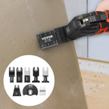 Saw Accessories: VEVOR 30PCS Multi Tool Blades Kits, Universal Quick Release Oscillating Saw Blades, 8 Types Wood Metal Plastic Oscillating Tool Blades, Fit Dewalt Bosch Milwaukee Hitachi Chicago Craftsman