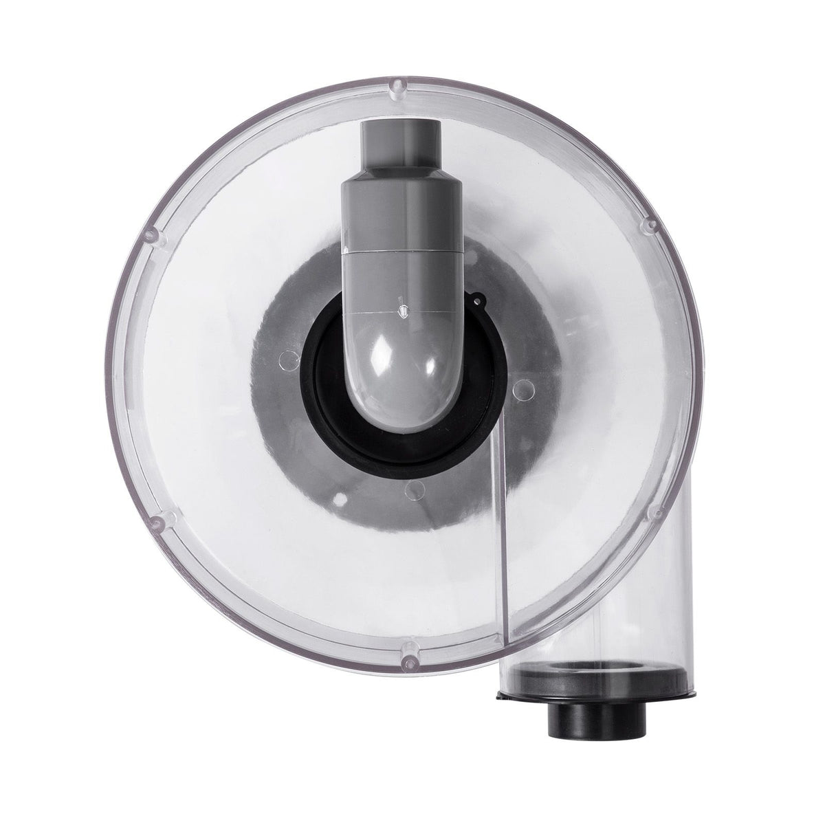 Cyclone Dust Separator, 4" Retrofit Cyclone Separator for Dust Collectors, ABS Dust Deputy With 2" Hole O.D. Connector & Hose for Wet/Dry Shop Vacuums, Fits 18.9-37.85L Tank (Tank Exclude)