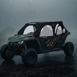 Spas & Accessories: VEVOR Cab Enclosure Upper Doors, Compatible with Polaris RZR PRO 2020-2024/Polaris RZR Turbo2022-2024, Soft Upper Doors, Upgraded Zipper UTV Soft Side Window Kit, Fit with Side Mirrors and Windshields