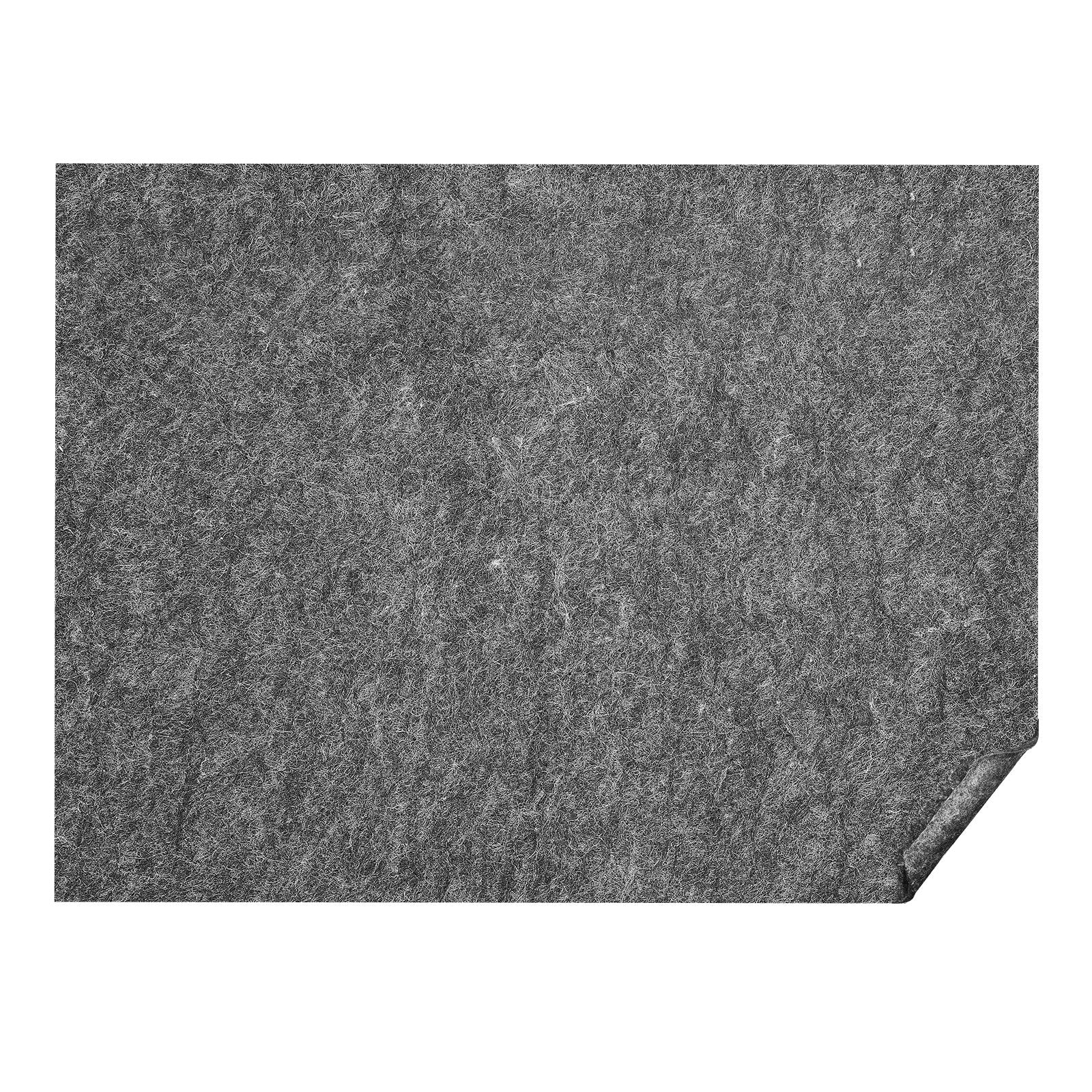 Cushions & Throws: VEVOR Rug Pad Without Slip Resistance, Protective Cushioning Carpet Pad, 9' x 12', 1/4"Thick, 100% Pure Polyester Felt, 10-11㎡ Premium Comfort Underfoot Carpet Padding Rug Cushion for All Floors, Gray