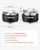 Cooking Ranges: VEVOR 53mm Coffee Distributor 2-in-1 Adjustable Espresso Distributor for Home