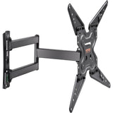 Gym Equipment & Accessories: VEVOR Full Motion TV Mount Fits for Most 26-55 inch TVs, Swivel Tilt Horizontal Adjustment TV Wall Mount Bracket with Articulating Arm, Max VESA 400x400mm , Holds up to 99 lbs