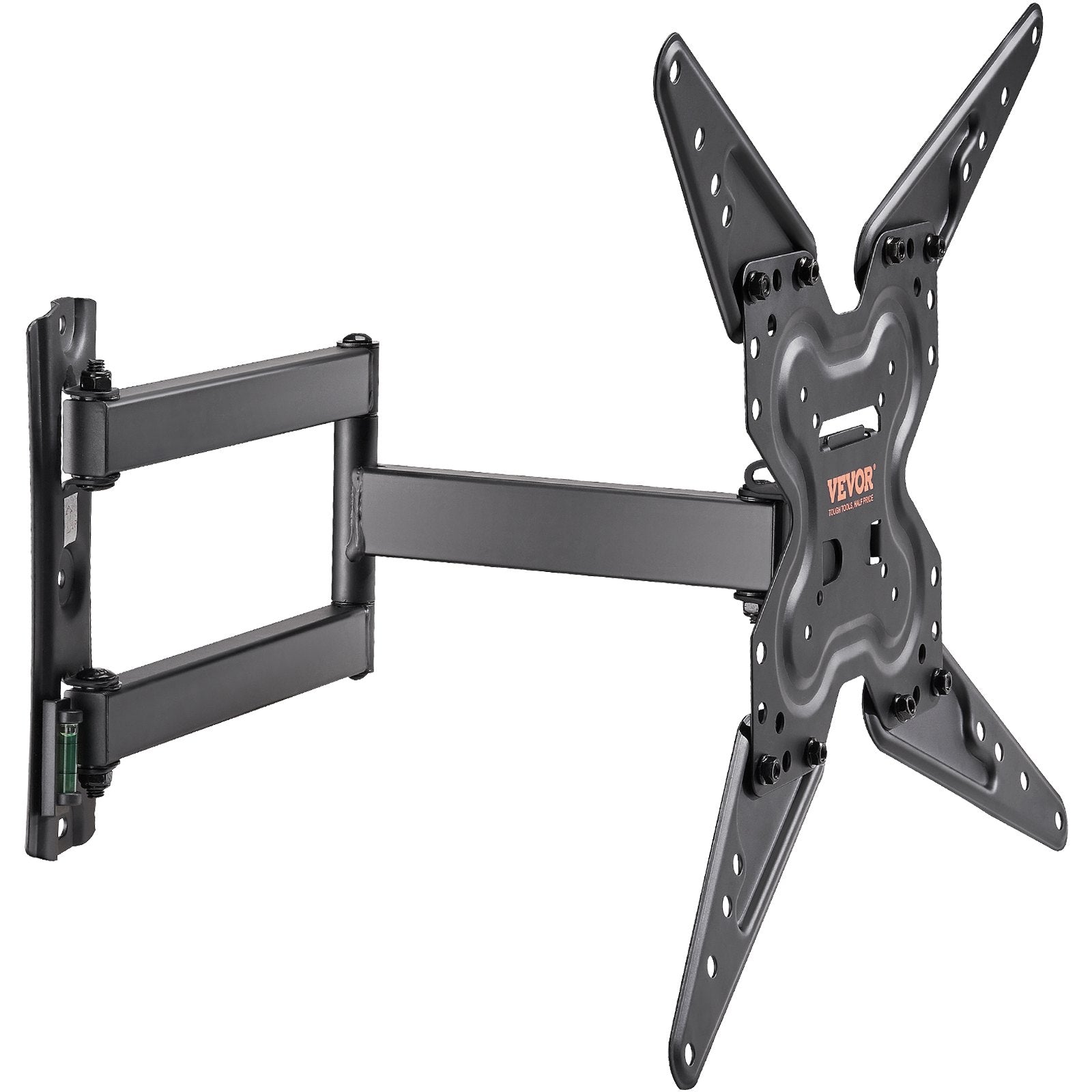 Gym Equipment & Accessories: VEVOR Full Motion TV Mount Fits for Most 26-55 inch TVs, Swivel Tilt Horizontal Adjustment TV Wall Mount Bracket with Articulating Arm, Max VESA 400x400mm , Holds up to 99 lbs