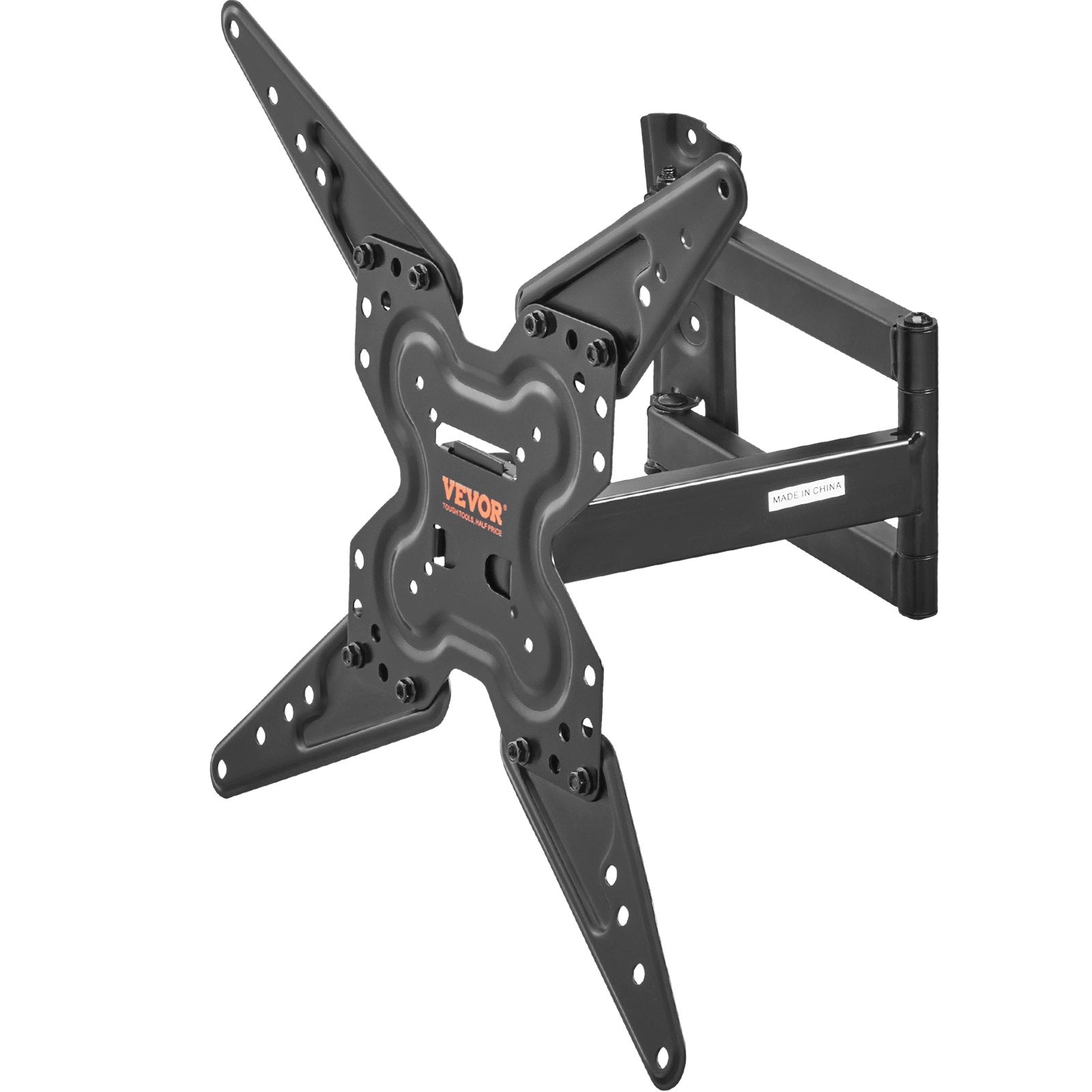 Gym Equipment & Accessories: VEVOR Full Motion TV Mount Fits for Most 26-55 inch TVs, Swivel Tilt Horizontal Adjustment TV Wall Mount Bracket with Articulating Arm, Max VESA 400x400mm , Holds up to 99 lbs