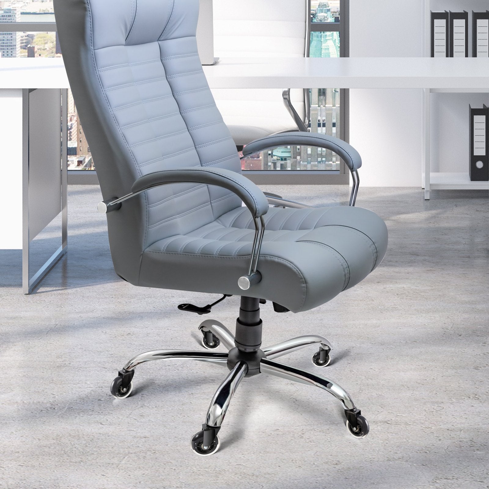 Table & Bar Stools: VEVOR Office Chair Wheels, Set of 5, 76.2 mm Caster Wheels Replacement for Hardwood Floors and Carpet, Heavy Duty Computer Gaming Desk Casters with 59 kg Load Capacity, Universal Fit for Most Chairs