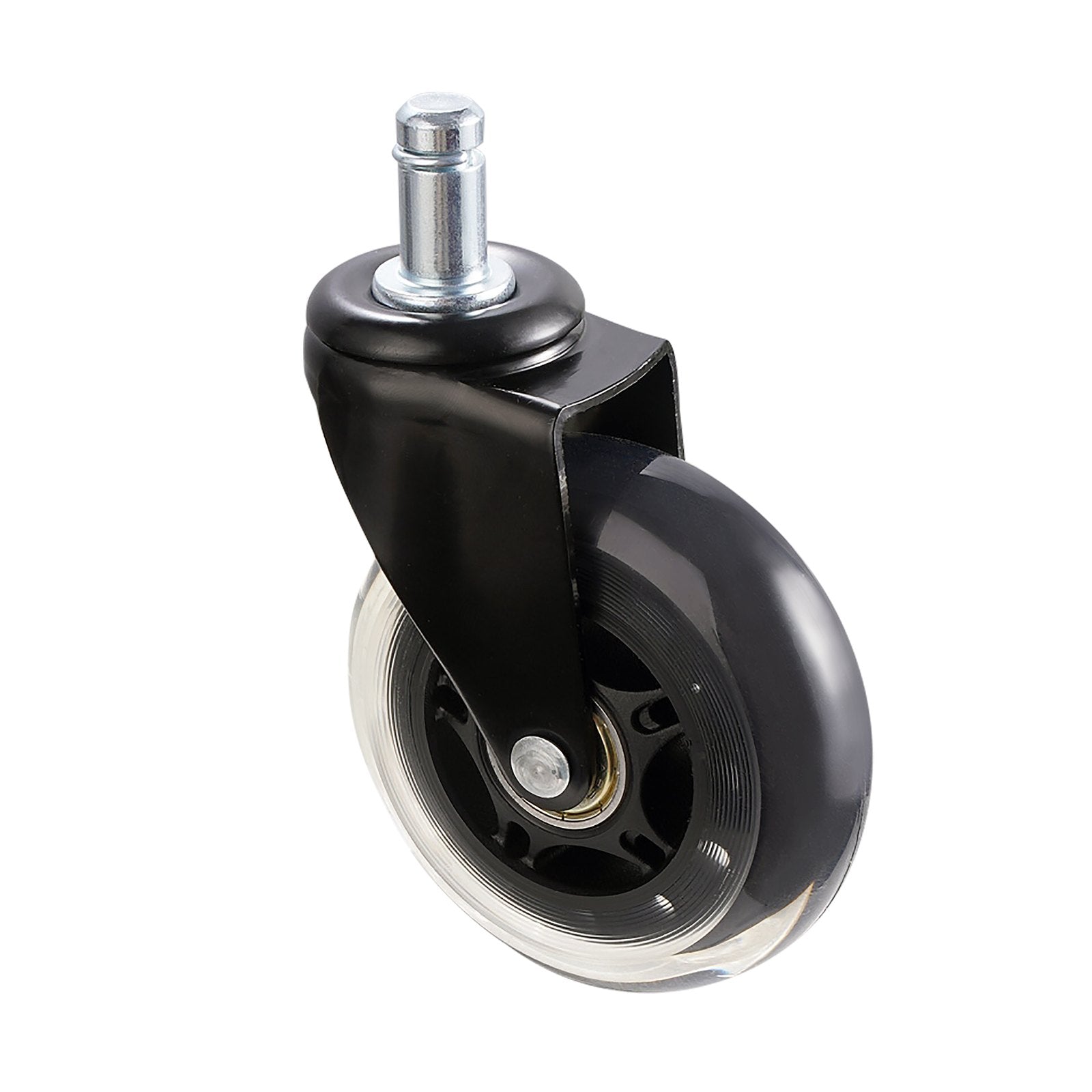 Table & Bar Stools: VEVOR Office Chair Wheels, Set of 5, 76.2 mm Caster Wheels Replacement for Hardwood Floors and Carpet, Heavy Duty Computer Gaming Desk Casters with 59 kg Load Capacity, Universal Fit for Most Chairs