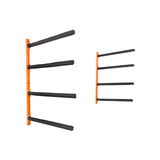 Basketball & Basketball Accessories: VEVOR Wall Kayak Storage Rack, 4-Capacity Wall Mounted Kayak Holders for Kayak Canoe Paddle Board, Kayak Storage Hooks with Adjustable Padded Arms, 181.6 KG Load Kayak Hanger for Indoor Outdoor Garage