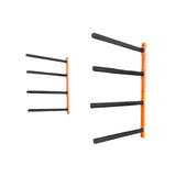 Basketball & Basketball Accessories: VEVOR Wall Kayak Storage Rack, 4-Capacity Wall Mounted Kayak Holders for Kayak Canoe Paddle Board, Kayak Storage Hooks with Adjustable Padded Arms, 181.6 KG Load Kayak Hanger for Indoor Outdoor Garage