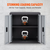 Bathroom Cabinets, Cupboards & Storage: VEVOR Foldable Wall Cabinet Garage Cabinet Wall Mounted 26