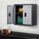 Bathroom Cabinets, Cupboards & Storage: VEVOR Foldable Wall Cabinet Garage Cabinet Wall Mounted 26