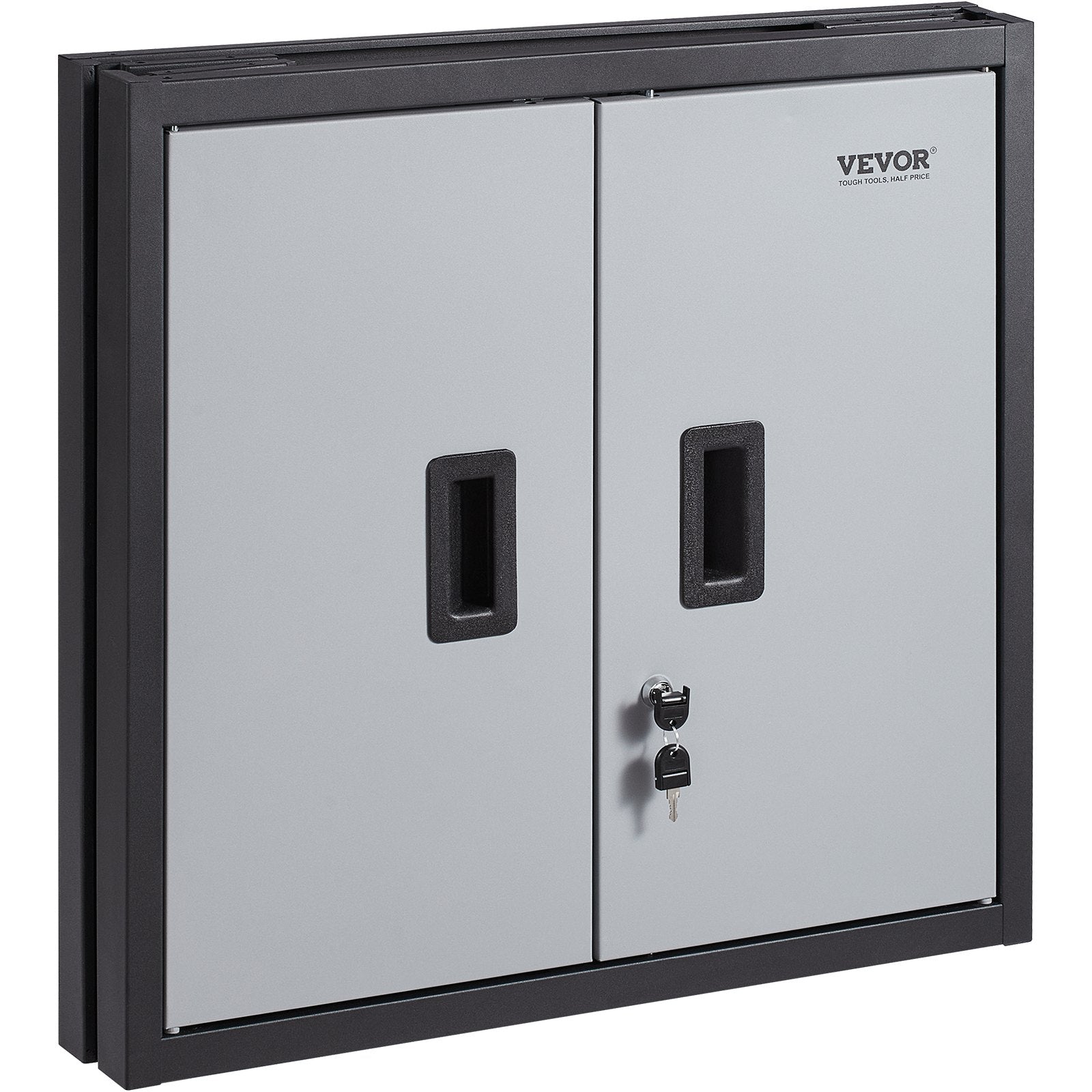 Bathroom Cabinets, Cupboards & Storage: VEVOR Foldable Wall Cabinet Garage Cabinet Wall Mounted 26