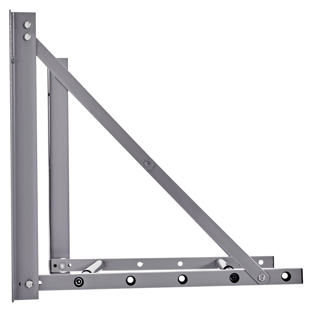 Wall Mounted Folding Tire Rack, 32" - 48" Adjustable Tire Rack, Q235 Heavy-Duty Steel Tire Storage Rack for R14-R20 inch Standard Tires, Max 300lbs Load Capacity for Garage Workshop Repair Shop