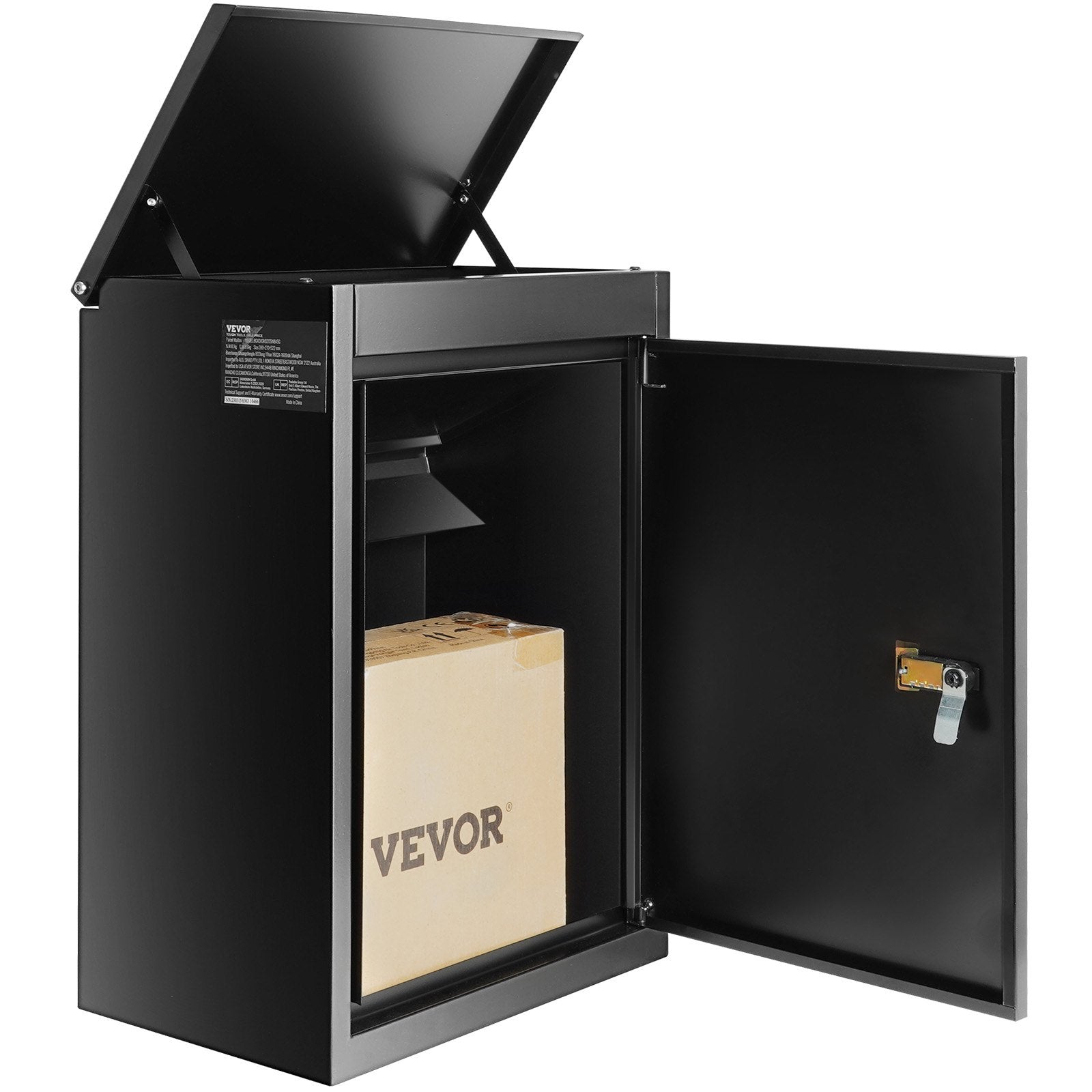 Building Materials: VEVOR Package Delivery Boxes for Outside 15.4" x 10.6" x 20.5" with Coded Lock