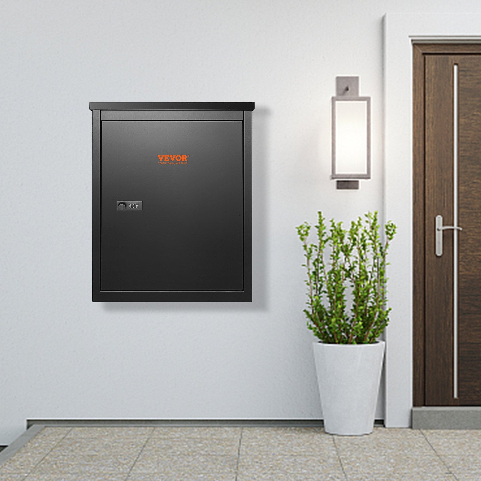 Building Materials: VEVOR Package Delivery Boxes for Outside 15.4" x 10.6" x 20.5" with Coded Lock