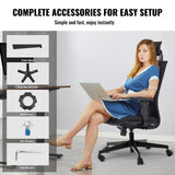 Office & Desk Chairs: VEVOR Office Chair Base Replacement, 710 mm, 1134 kg Static Load Capacity, Heavy Duty Universal Computer Desk Chair Stool Base Part with Reinforced Metal Legs, Desk Chair Base Replacement Parts, Black