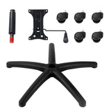 Automotive Parts: VEVOR Office Chair Base Replacement 710mm Swivel Chair Base 1134kg 100mm Stroke