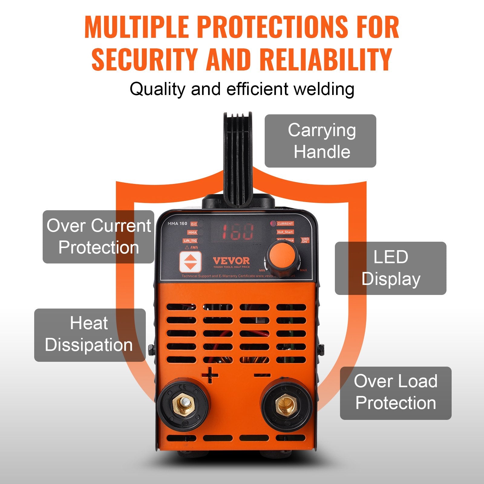 Fountain & Ponds Accessories: VEVOR ARC Stick Welder 220V 120A 2-in-1 Lift TIG Welding Machine Hot Start