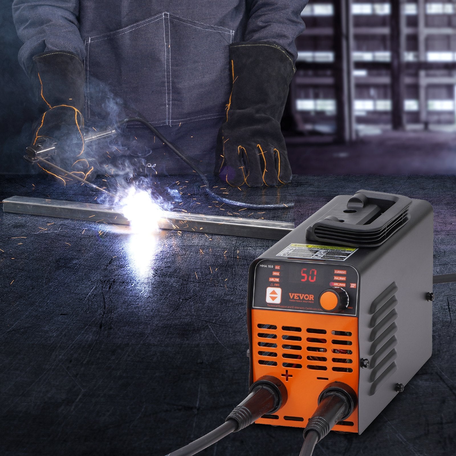 Fountain & Ponds Accessories: VEVOR ARC Stick Welder 220V 120A 2-in-1 Lift TIG Welding Machine Hot Start