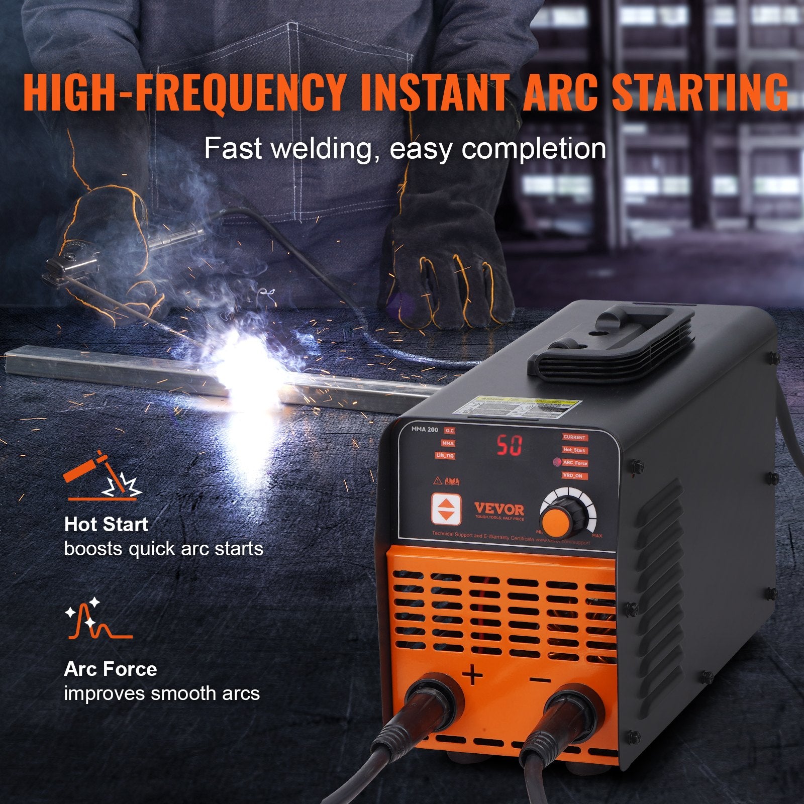 Fountain & Ponds Accessories: VEVOR ARC Stick Welder 220V 160A 2in1 Lift TIG Welding Machine Hot Start