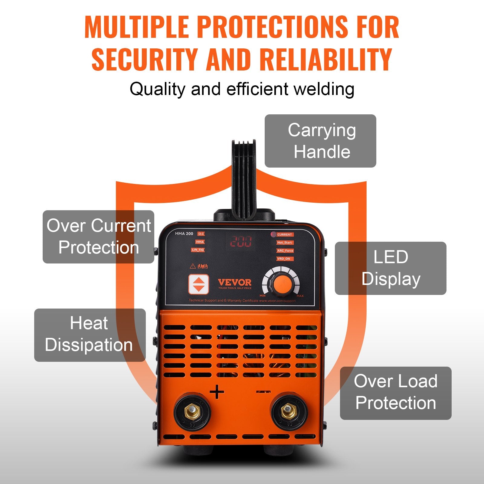 Fountain & Ponds Accessories: VEVOR ARC Stick Welder 220V 160A 2in1 Lift TIG Welding Machine Hot Start