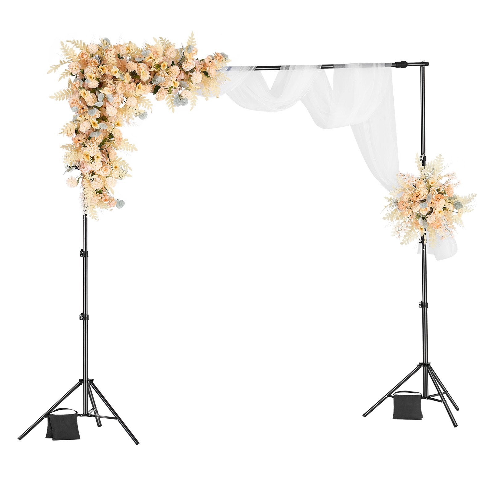 Camera Accessories: VEVOR Backdrop Stand Background Stand Kit with 2 Tripod for Party & Photo Studio