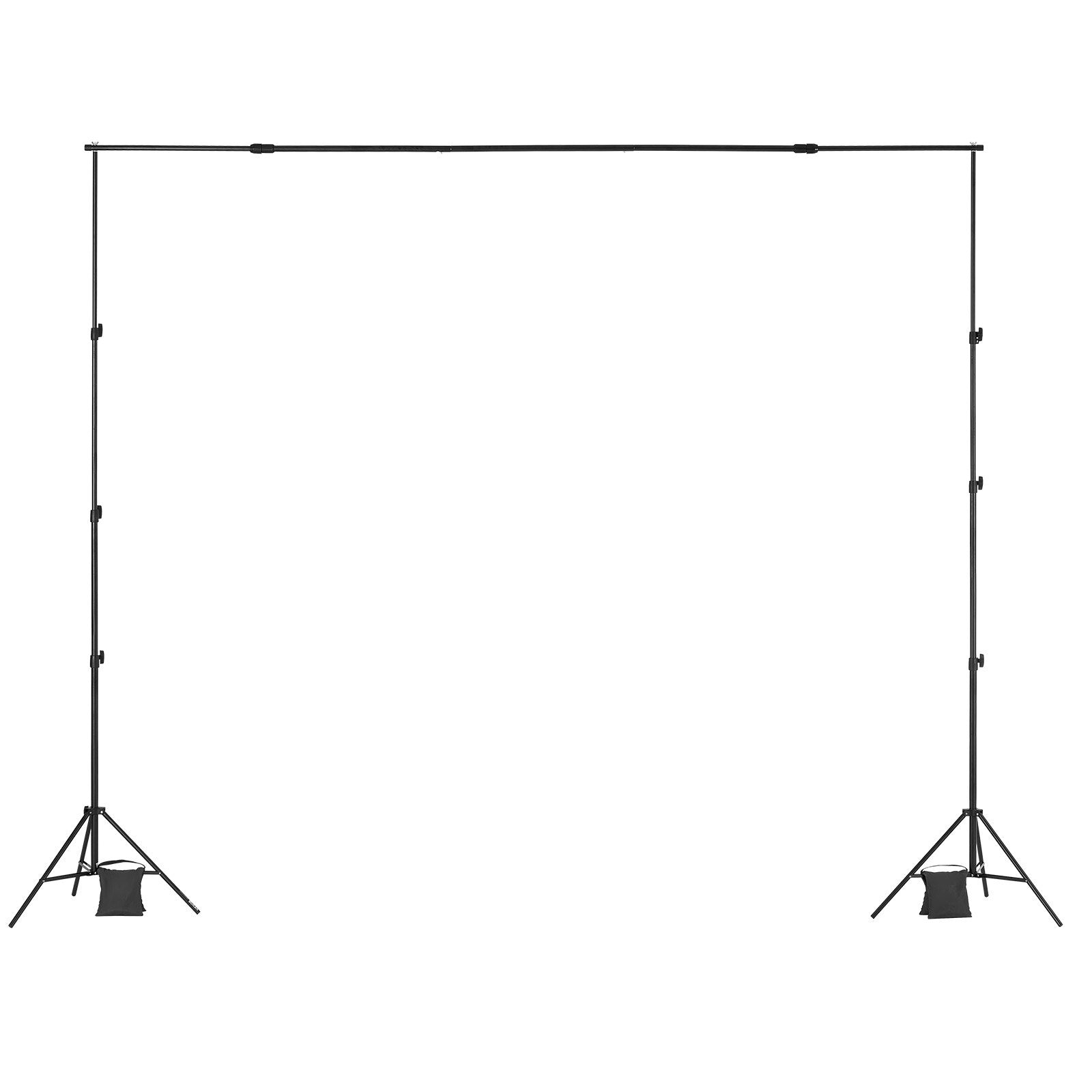 Camera Accessories: VEVOR Backdrop Stand Background Stand Kit with 2 Tripod for Party & Photo Studio