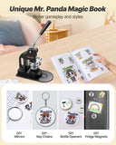 Fishing Tackle: VEVOR Button Maker Machine, 58 mm, Pin Maker Machine with 500pcs Button Parts, Circle Cutter, Hex Wrenches and Magic Book, Ergonomic Handle, for DIY Badges, Personalized Pins and Key Chains, Black
