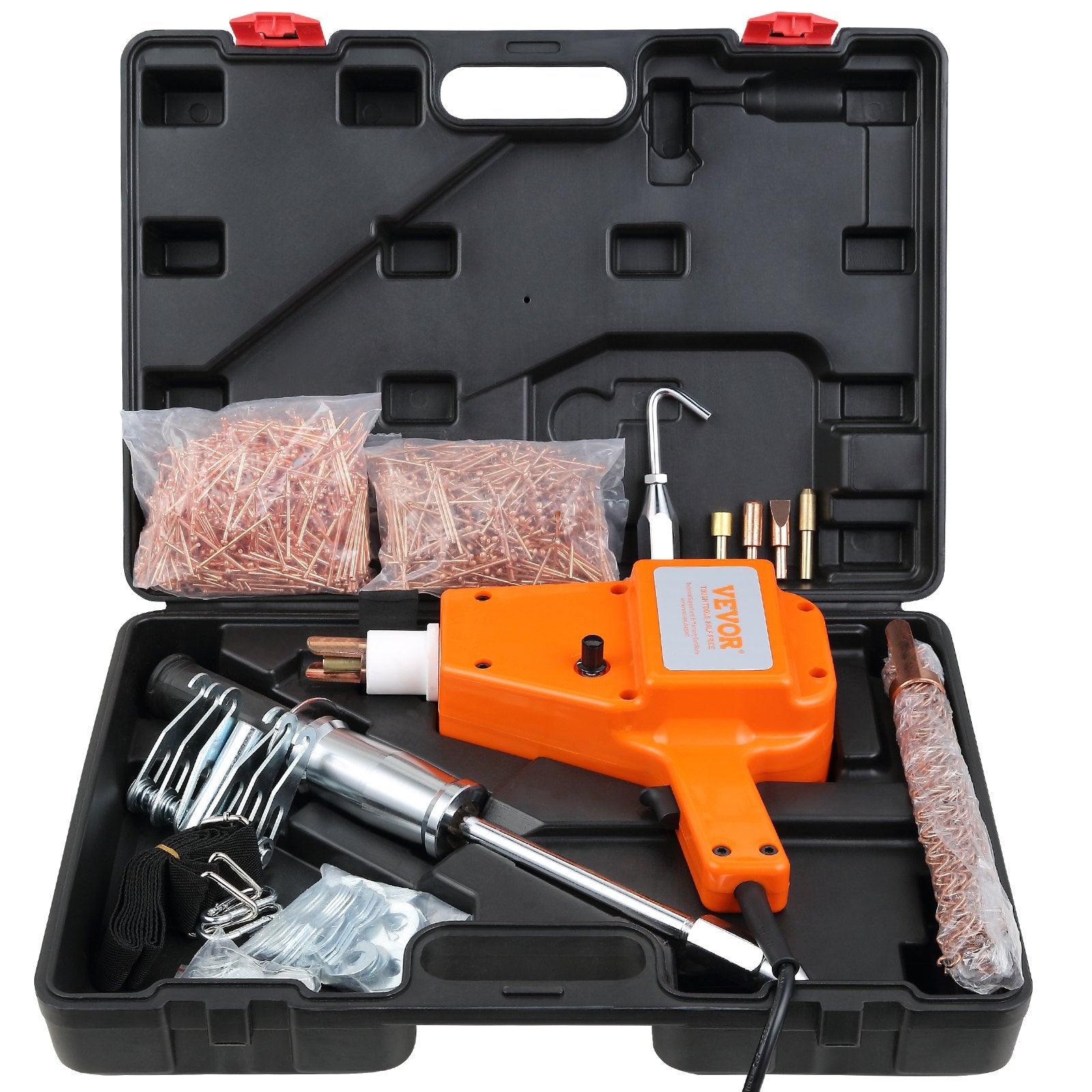 Wedding Favours: VEVOR Stud Welder Kit, 5500 Stud Welder Dent Repair Kit, 800VA Spot Welder Stud Kit, Stud Gun Dent Puller Kit with Complete Accessories, Dent Welder Repair for Auto Body Repairing