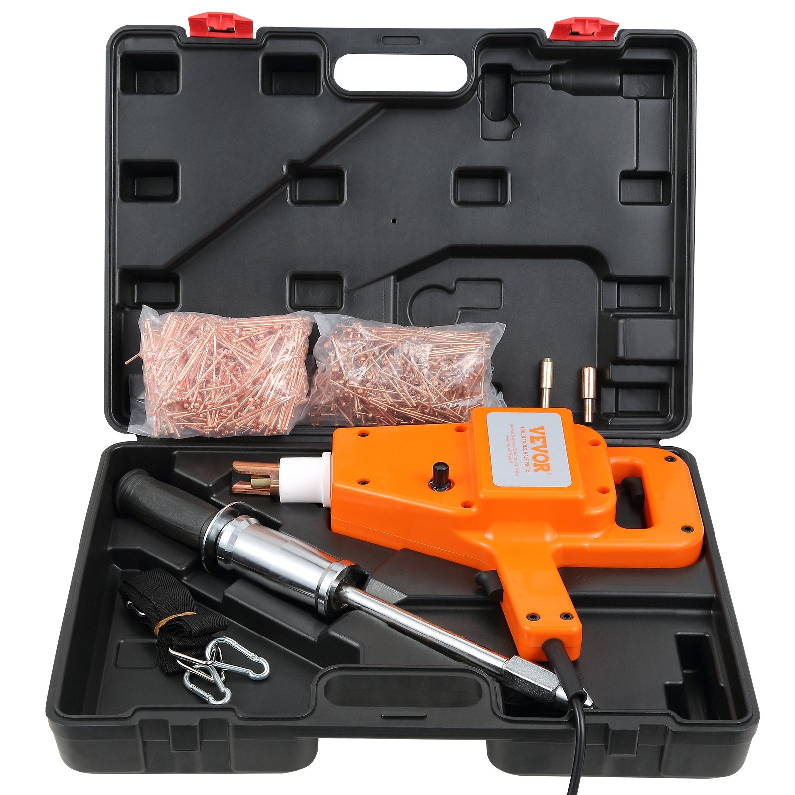 Wedding Favours: VEVOR Stud Welder Kit, 1600A Stud Welder Dent Repair Kit, 800VA Spot Welder Stud, 220V Stud Gun Dent Puller Kit with Complete Accessories, Dent Welder Repair for Auto Body Repairing