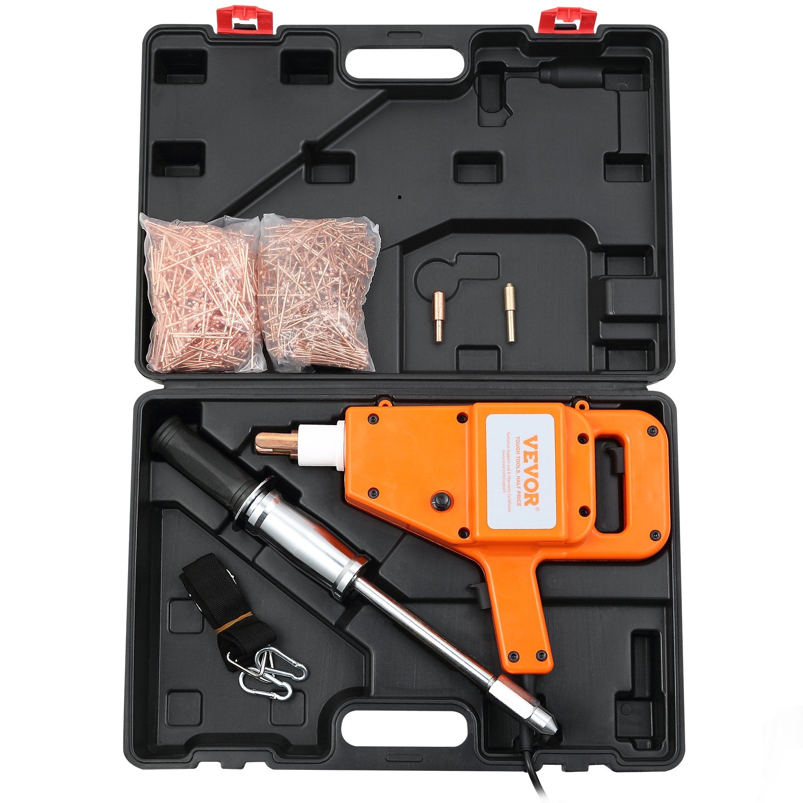 Wedding Favours: VEVOR Stud Welder Kit, 1600A Stud Welder Dent Repair Kit, 800VA Spot Welder Stud, 220V Stud Gun Dent Puller Kit with Complete Accessories, Dent Welder Repair for Auto Body Repairing