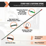 Automotive Repair & Speciality Tools: VEVOR 15FT Semi Truck Air Lines Kit, 3-in-1 Air Hoses & ABS Power Line for Semi Truck Trailer Tractor, 7-Way Plug Electrical Cord Cable and Rubber Air Lines Hose Assembly Kit with Hook & Teflon Tape