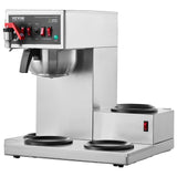 Coffee Machines & Accessories: VEVOR 12 Cups Commercial Drip Coffee Maker with 3 Glass Carafes and 3 Warmers