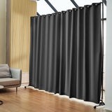 Room Dividers: VEVOR Room Divider, 8 ft x 10 ft (96 x 120inch) Portable Panel Room Divider with Wheels Curtain Divider Stand, Room Divider Privacy Screen for Office, Bedroom, Dining Room, Study, Black