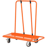 Side Tables: VEVOR Drywall Cart, 3000 LBS Panel Dolly Cart with 45.28" x 21.8" Deck and 5" Swivel Wheels, Heavy-Duty Drywall Sheet Cart, Handling Wall Panel, Sheetrock, Lumber, for Garage, Home, Warehouse