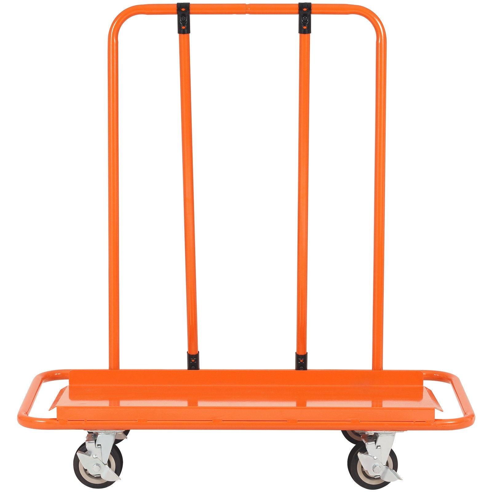 Drywall Cart, 3000 LBS Panel Dolly Cart with 45.28" x 21.8" Deck and 5" Swivel Wheels, Heavy-Duty Drywall Sheet Cart, Handling Wall Panel, Sheetrock, Lumber, for Garage, Home, Warehouse