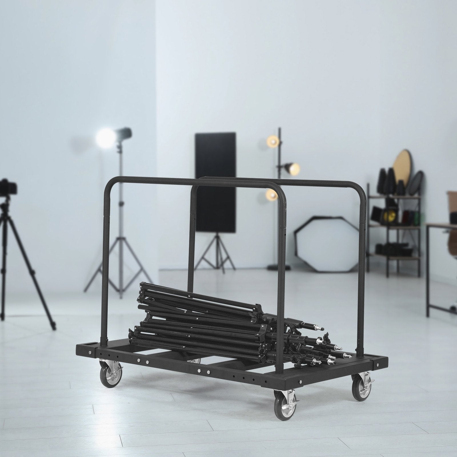 Side Tables: VEVOR Drywall Cart, 1800 LBS Panel Dolly Cart with 45.28" x 29.13" Deck and 5" Swivel Wheels, Heavy-Duty Drywall Sheet Cart, Handling Wall Panel, Sheetrock, Lumber, for Garage, Home, Warehouse