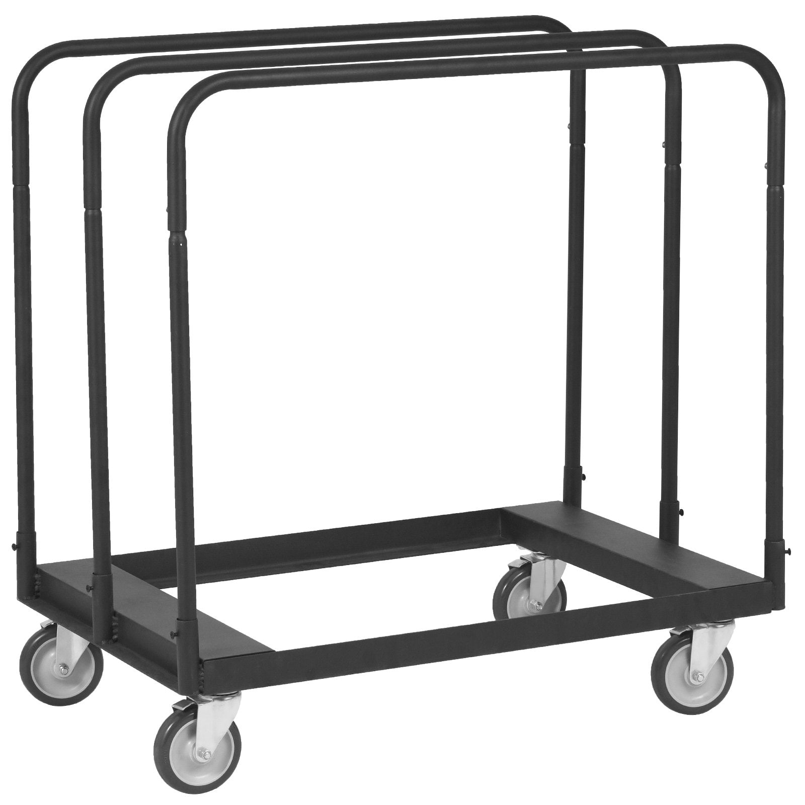 Drywall Cart, 1500 LBS Panel Dolly Cart with 36.02" x 24.02" Deck and 5" Swivel Wheels, Heavy-Duty Drywall Sheet Cart, Handling Wall Panel, Sheetrock, Lumber, for Garage, Home, Warehouse